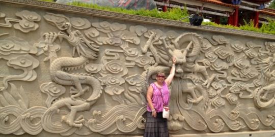 Roz in Kunming: 