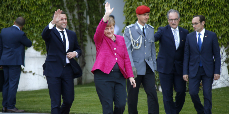 Macron and Merkel