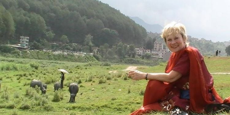 Amanda in Nepal