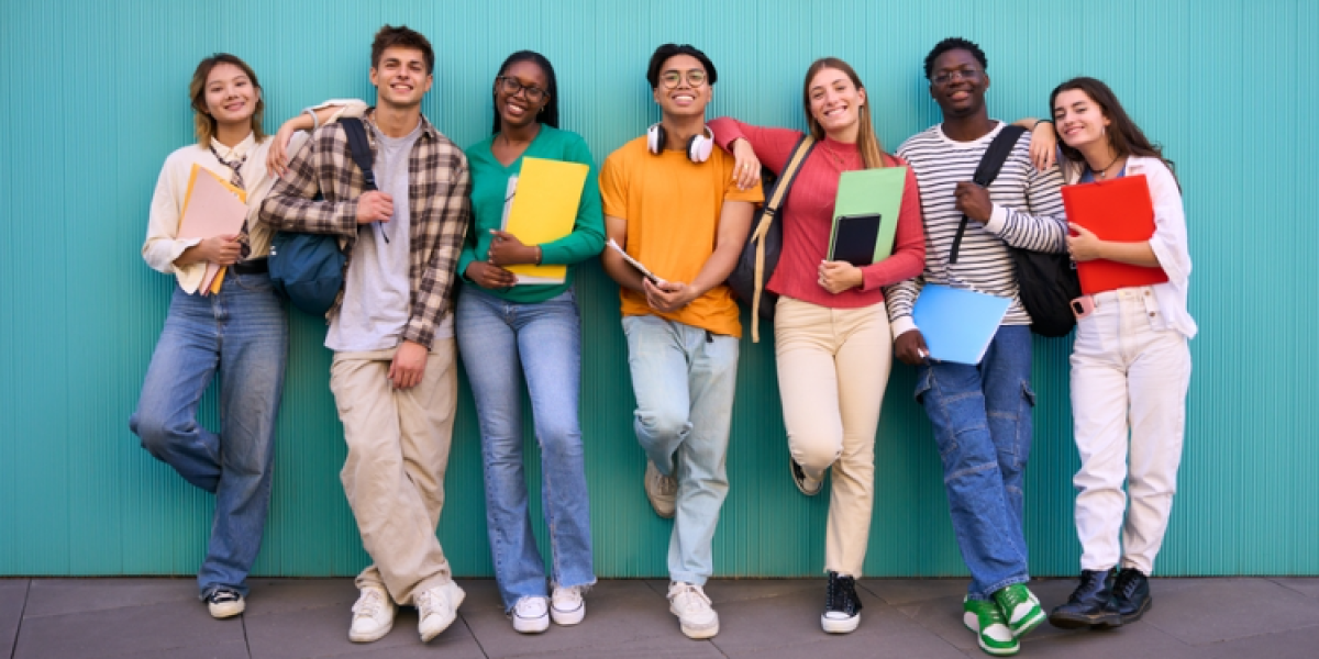 diverse group of students