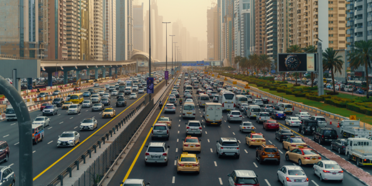rush hour in Dubai
