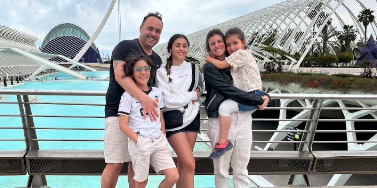 Agus Mereb y familia 