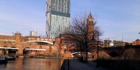 Fabiana e la sua famiglia a Manchester