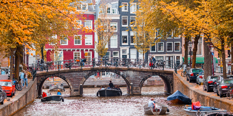 canal in Amsterdam
