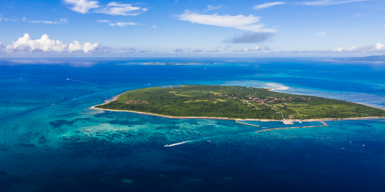 Taketomijima in Ishigaki, Japan