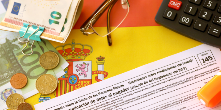 Spanish tax form