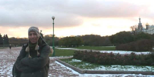 Hugo en San Petersburgo: 