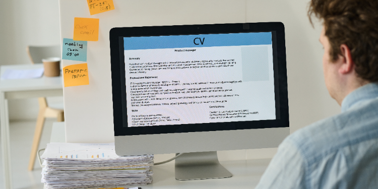 candidate sending CV