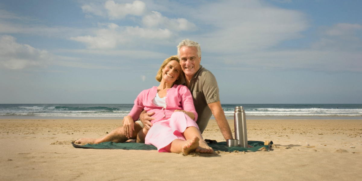 couple on the beach