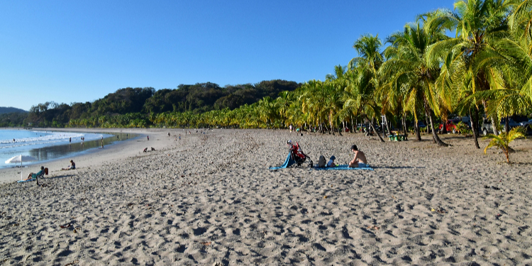 beach in Costa Rica 