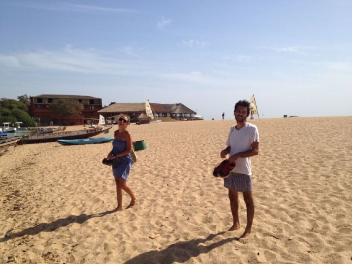 Gloria e Toni in Senegal