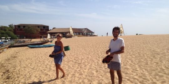 Gloria e Toni in Senegal: 