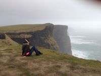 Serena a Bunratty : "Abbiate il coraggio di viaggiare e affrontare sempre cose nuove"