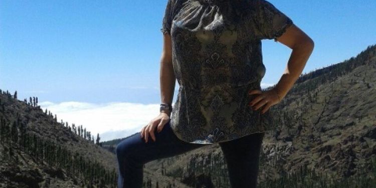 Giulia alle isole Canarie