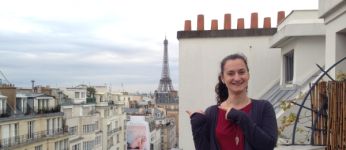 Thelma en París: "París es la ciudad de mis sueños"