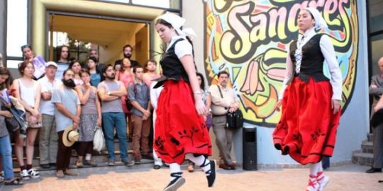 María Eugenia en Santiago: 