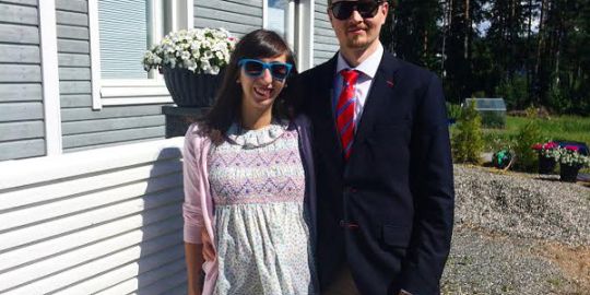 Anna en Finlandia : ''Aquí la gente pasa mucho tiempo en familia. Y eso me gusta.''