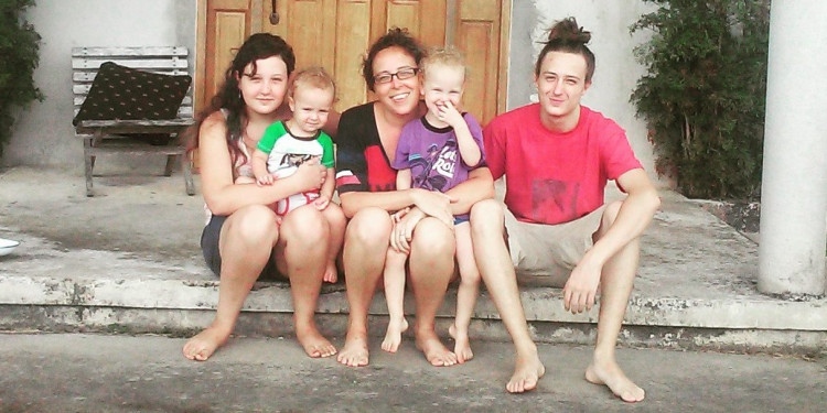 Expat family in Belize