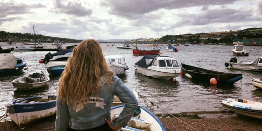 Antonella en Francia: Me gusta viajar mucho, en París tienes todo cerca.