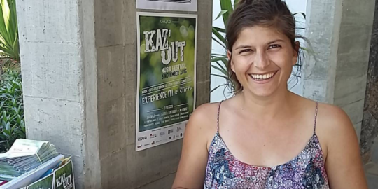 Una apasionada emprendedora cultural en Mauricio 