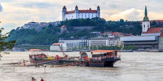 Charles à Bratislava : «Ici, on se sent en sécurité »