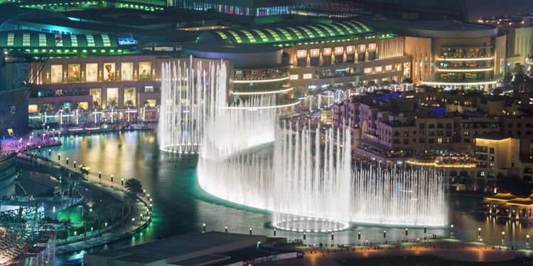 Burj Khalifa Fountains, Dubai