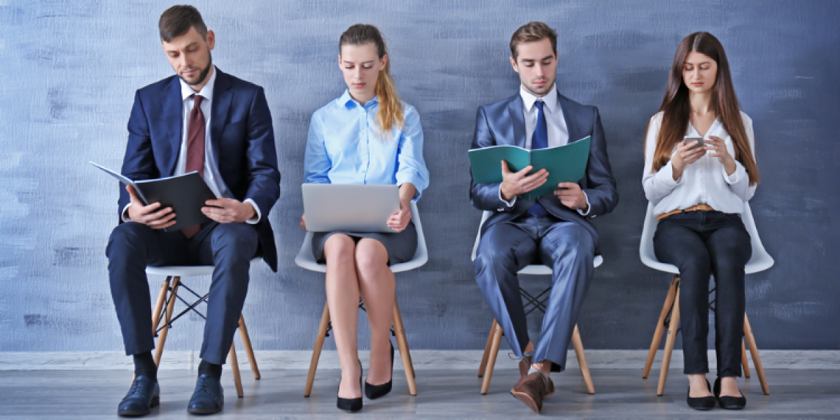 young candidates waiting to be Interviewed