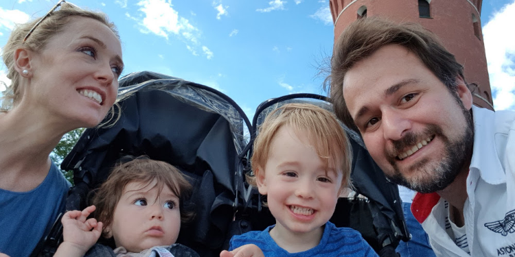 expat family in Chile