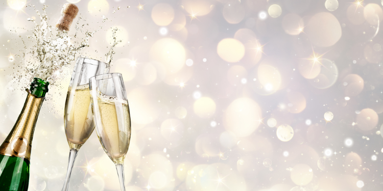 celebrations et champagne