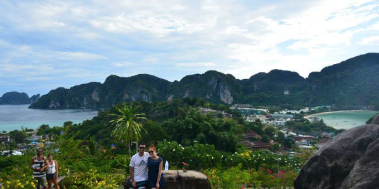 Shawn and Katie in Phuket