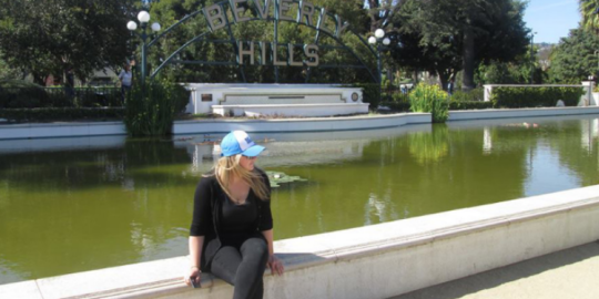 Lisa en Los Angeles: si tuviera que esperar a que alguien viniera conmigo, nunca me hubiera ido