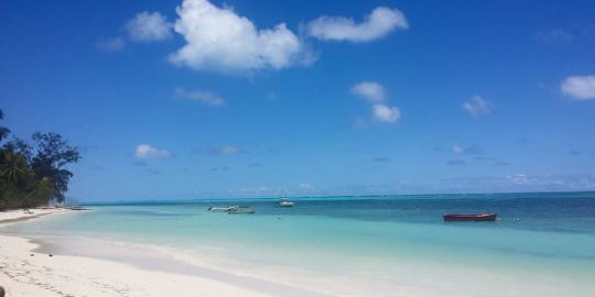 Corina in Praslin: 