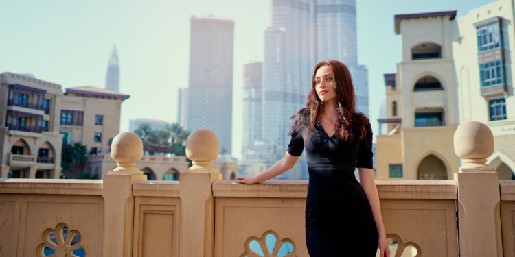 femme au Moyen-Orient