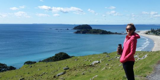 Kimberly and Tyler in Tauranga:  