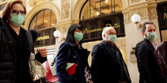 La situación del coronavirus en Italia