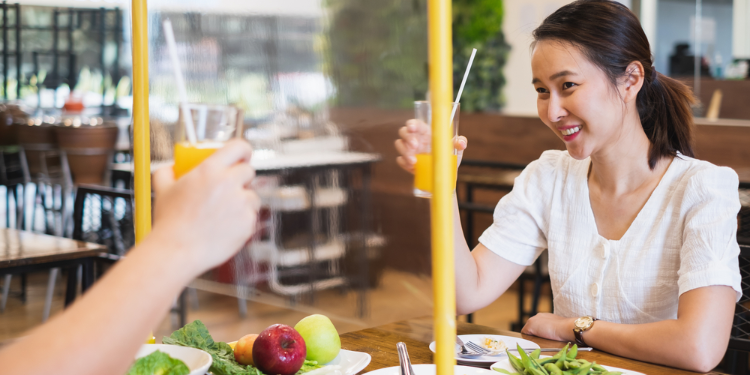 dejeuner au restaurant