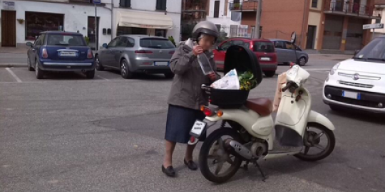 English man in Italy