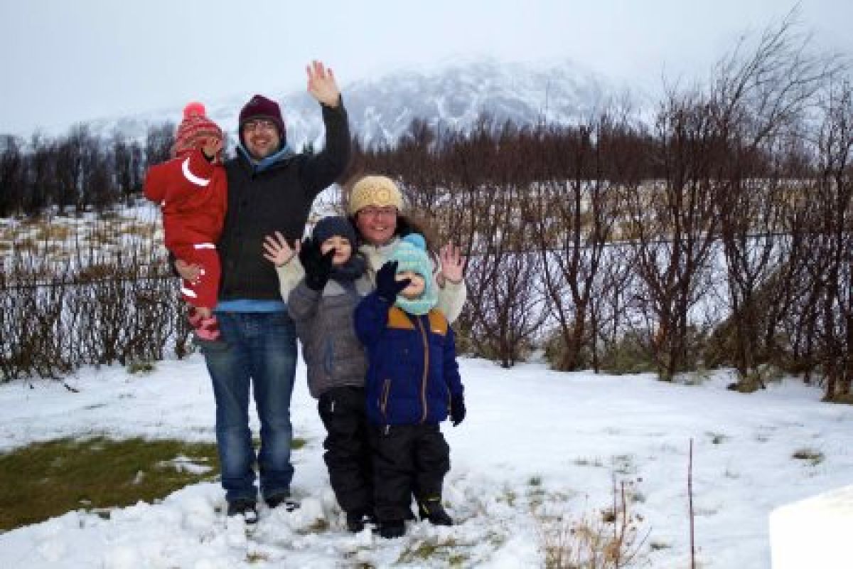 Une famille globetrotteuse en Islande