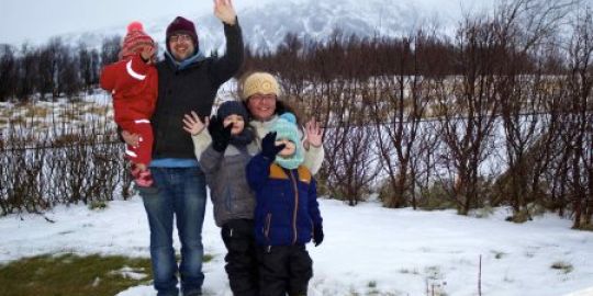 Une famille globetrotteuse en Islande