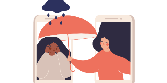 El abrazo partido. Sobre las carencias en la terapia a distancia