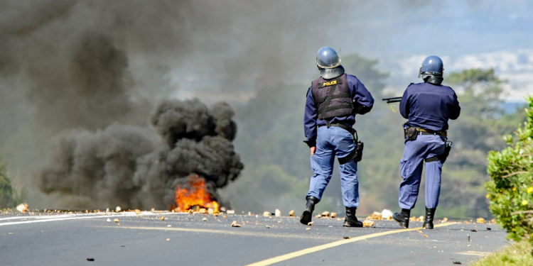 riots in South Africa