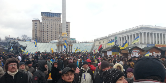 Gabriel à Kiev : « Les choses sont plus chaotiques mais l'on a également plus de libertés »