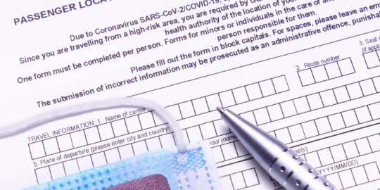 Il Passenger locator form è indispensabile per rientrare in Italia