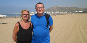 Michèle et Thierry à Agadir : « Son climat nous convient très bien, la mer est là... »