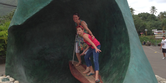 Séverine à Tahiti : « J'aime la simplicité et la culture polynésienne »