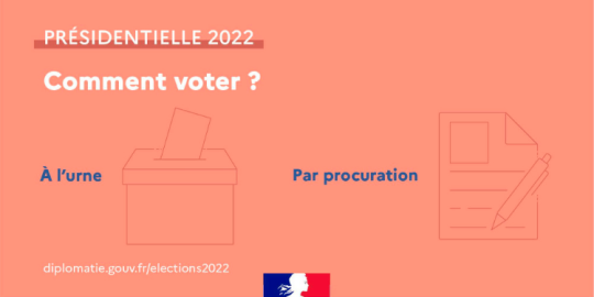 &Eacute;lection pr&eacute;sidentielle pour les Fran&ccedil;aises et les Fran&ccedil;ais de l'&eacute;tranger
