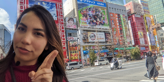 Nahomy, una venezuelana in Giappone