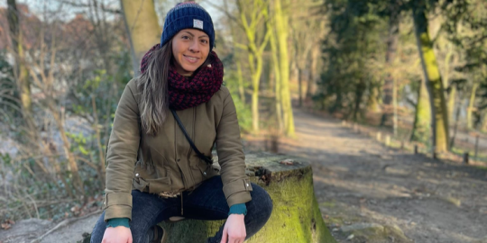 M&oacute;nica, coach nutricional colombiana en B&eacute;lgica