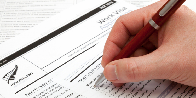 New Zealand visa application