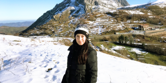 Camila, una estudiante de doctorado colombiana en Oviedo, Espa&ntilde;a&nbsp;